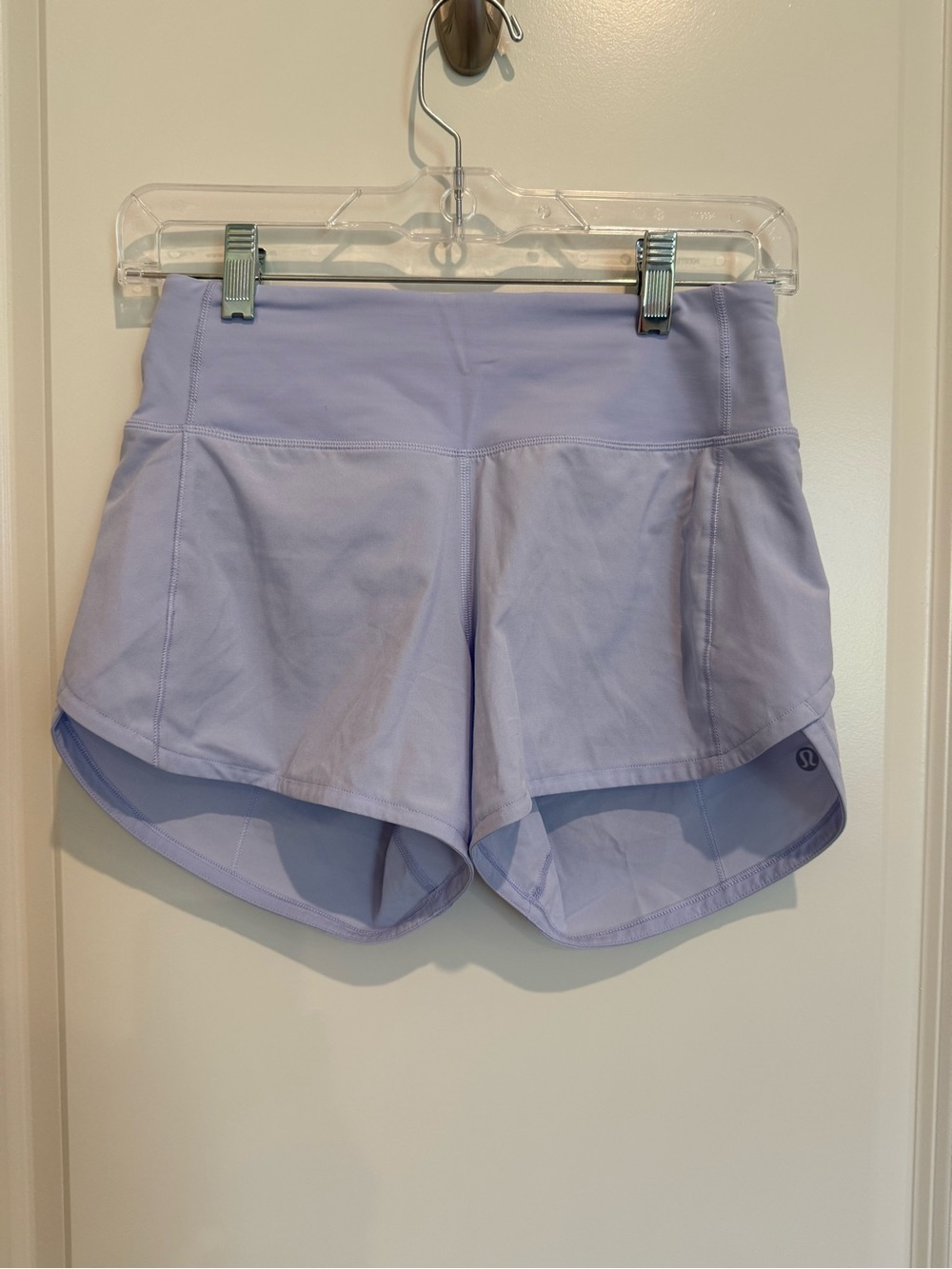 lululemon athletica Light Purple Athletic Shorts